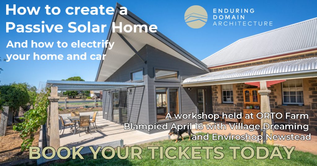 Passive solar home workshop at ORTO Farm, Blampied.